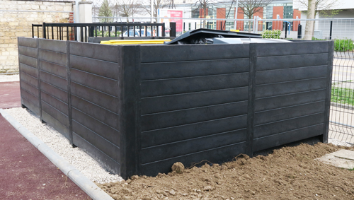 a:0:{} - Cache-conteneur PALISSADE PLEINE ESPACE URBAIN