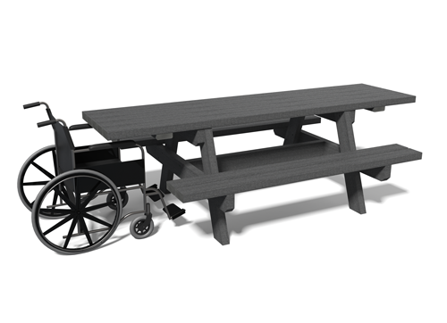 a:0:{} - Table de pique-nique adaptée aux pmr PARC ESPACE URBAIN