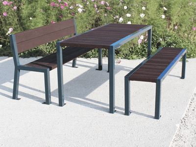 Mobilier urbain, Matériel de collectivités, Bancs de jardin