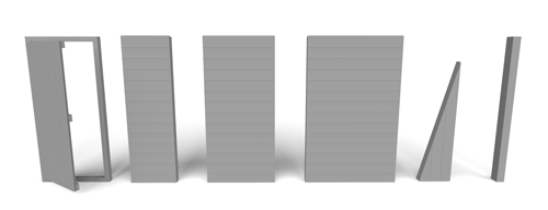 Module pour abri de jardin en plastique 100% recyclé -  ESPACE URBAIN