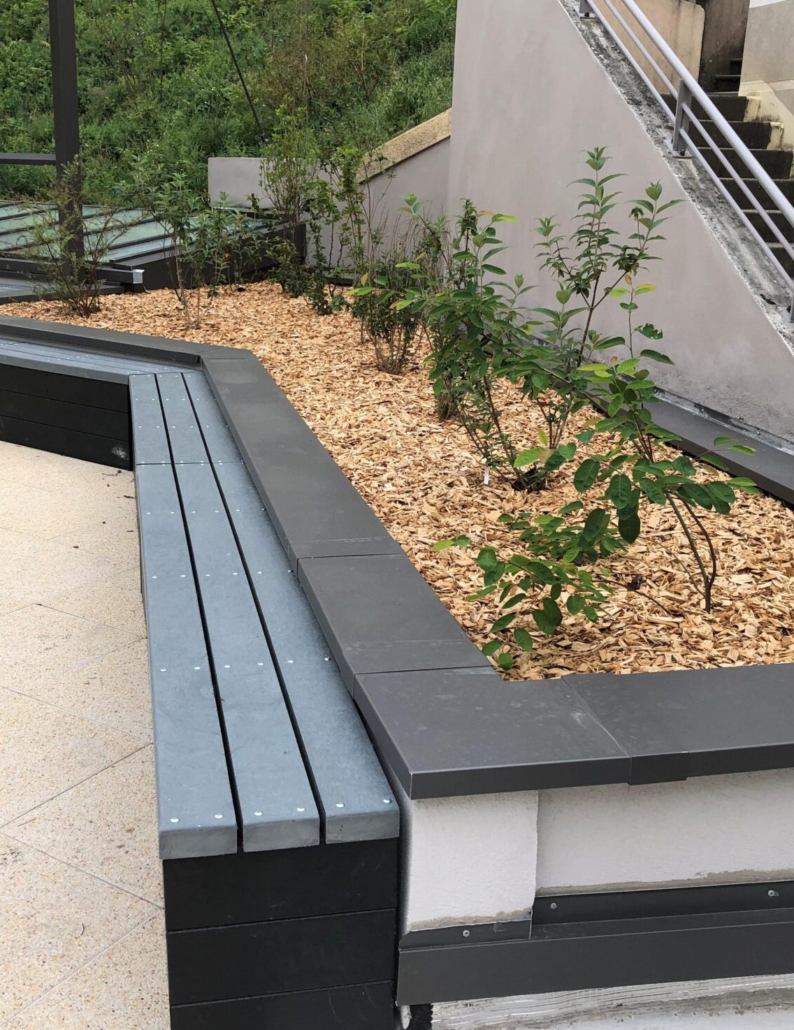 Am&eacute;nagement ext&eacute;rieur d&rsquo;un lyc&eacute;e