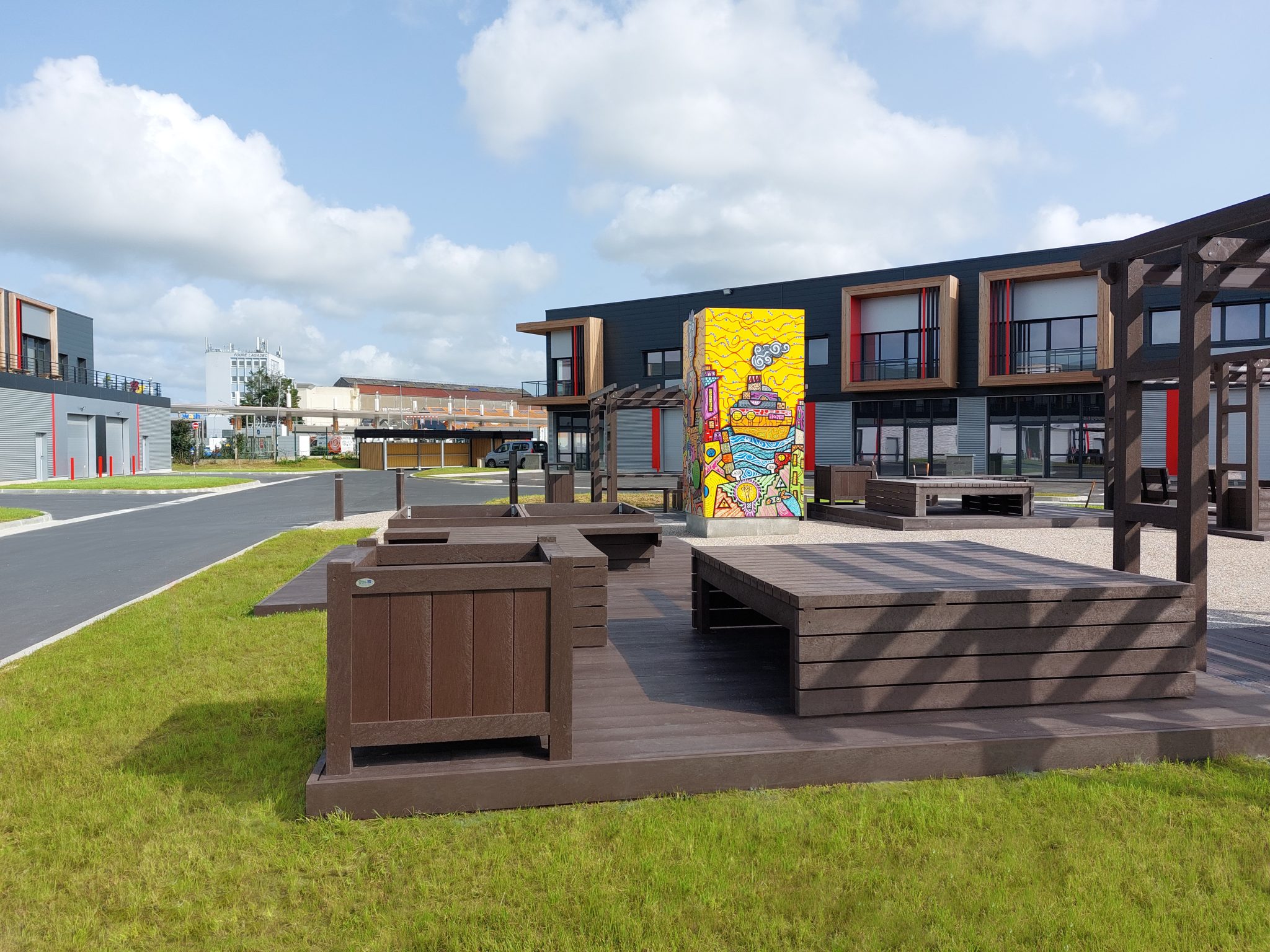 Aménagement d’un parc d’activités au Havre