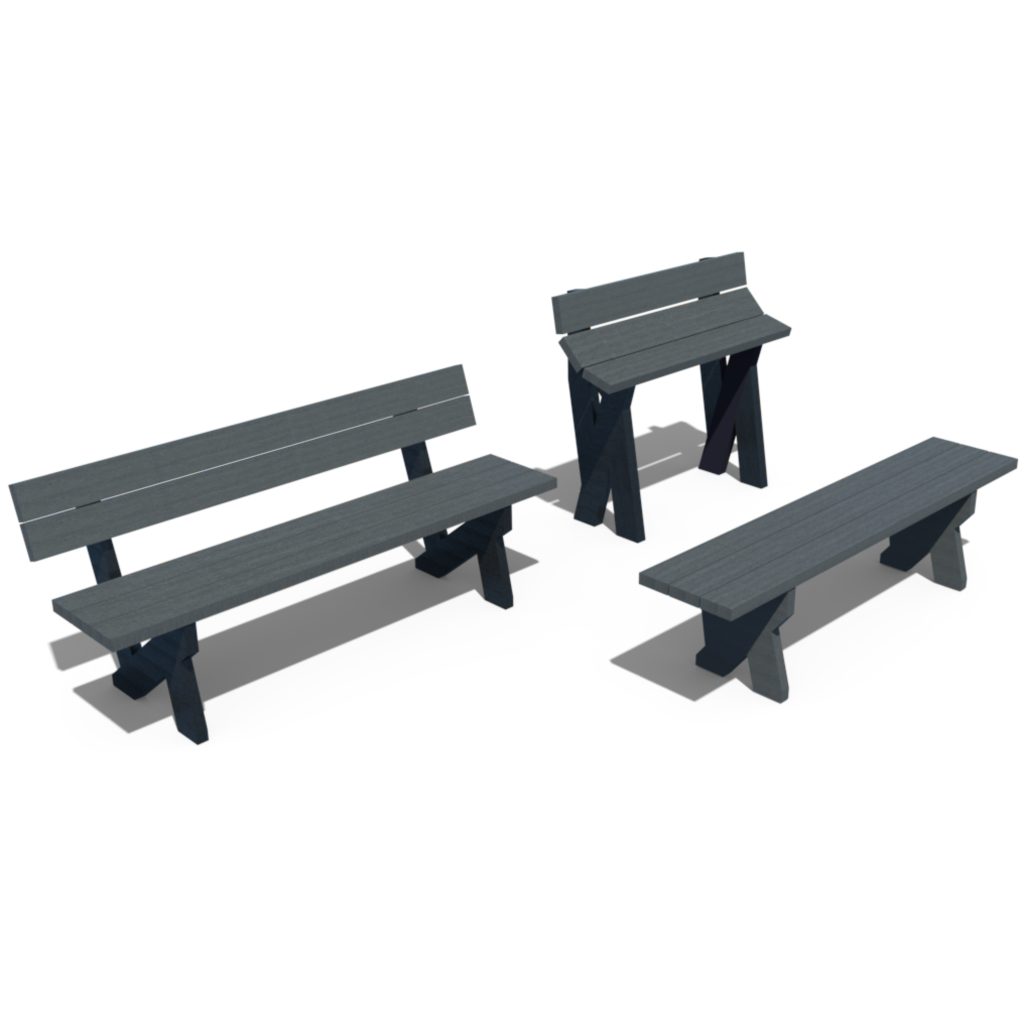 Assise – mobilier urbain de repos