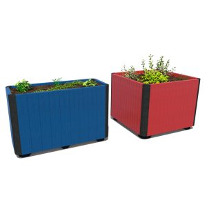 Mobilier de Fleurissement coloré