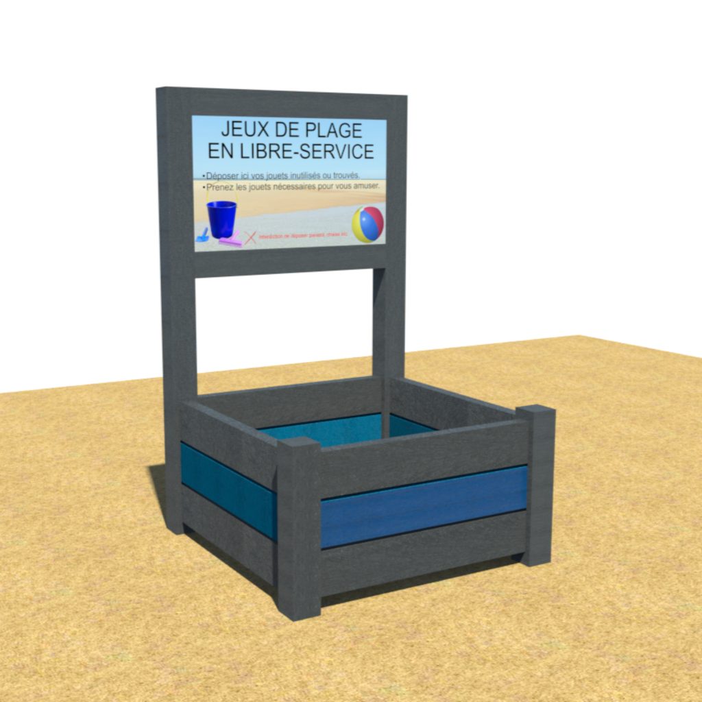 Bac de plage ESPACE URBAIN