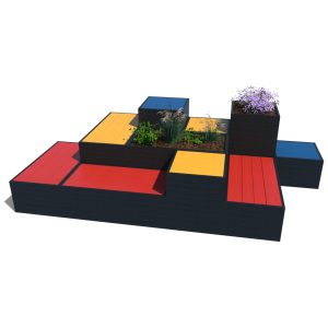 Bancs et Banquettes Colorées