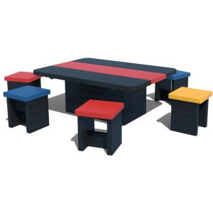 Mobilier enfant color&eacute;