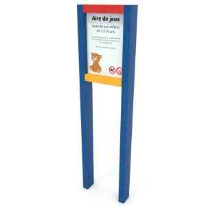 Mobilier de sécurité et signalisation coloré